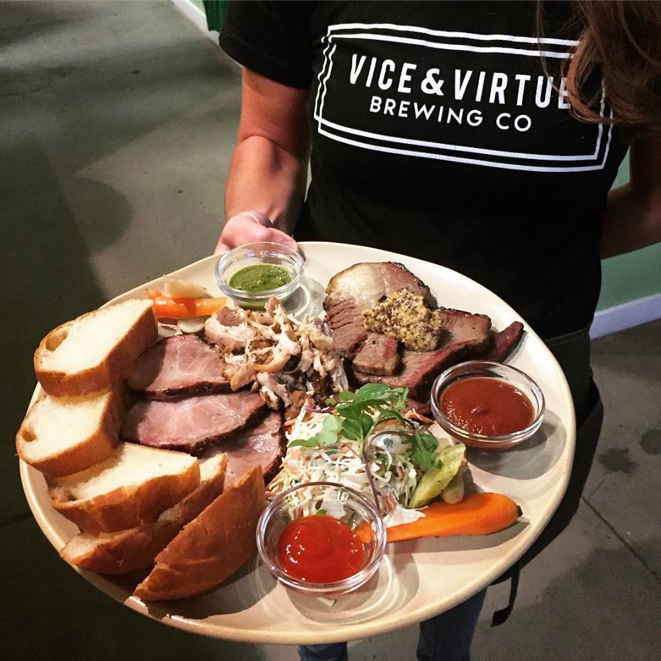 Vice Virtue Food Plate